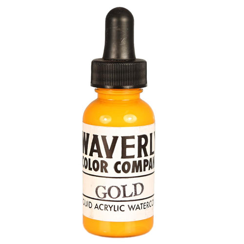Waverly Liquid Acrylic Watercolor - Gold 1