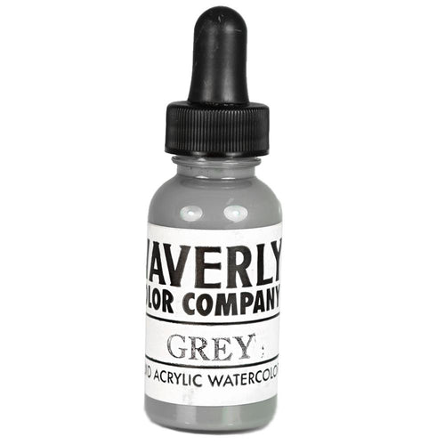 Waverly Liquid Acrylic Watercolor - Grey 1