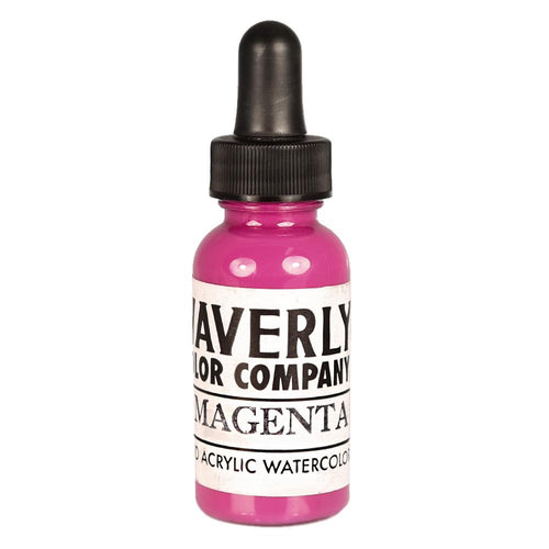 Waverly Liquid Acrylic Watercolor - Magenta 1
