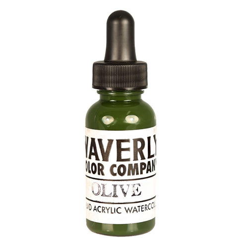 Waverly Liquid Acrylic Watercolor - Olive 1