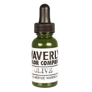 Waverly Liquid Acrylic Watercolor - Olive 1