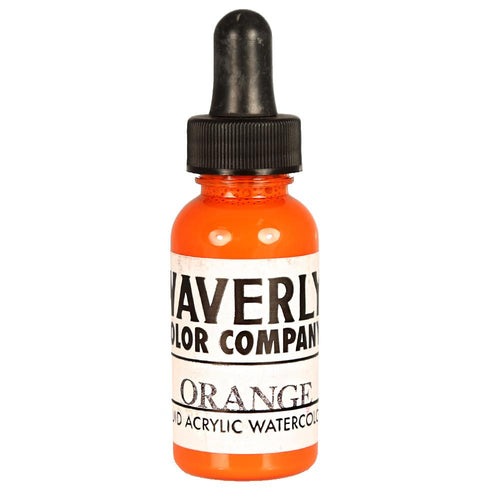Waverly Liquid Acrylic Watercolor - Orange 1