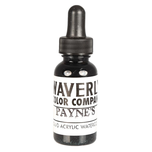 Waverly Liquid Acrylic Watercolor - Payne's Grey 1