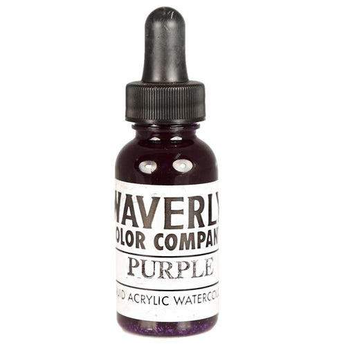 Waverly Liquid Acrylic Watercolor - Purple 1