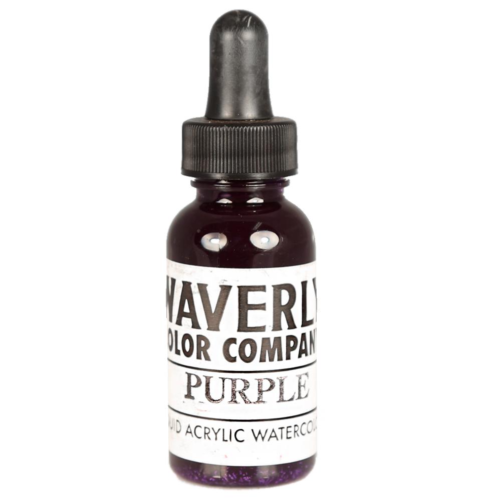 Waverly Liquid Acrylic Watercolor - Purple 1
