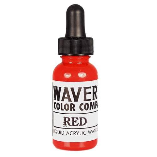 Waverly Liquid Acrylic Watercolor - Red 1