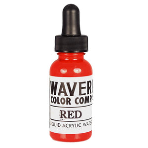 Waverly Liquid Acrylic Watercolor - Red 1